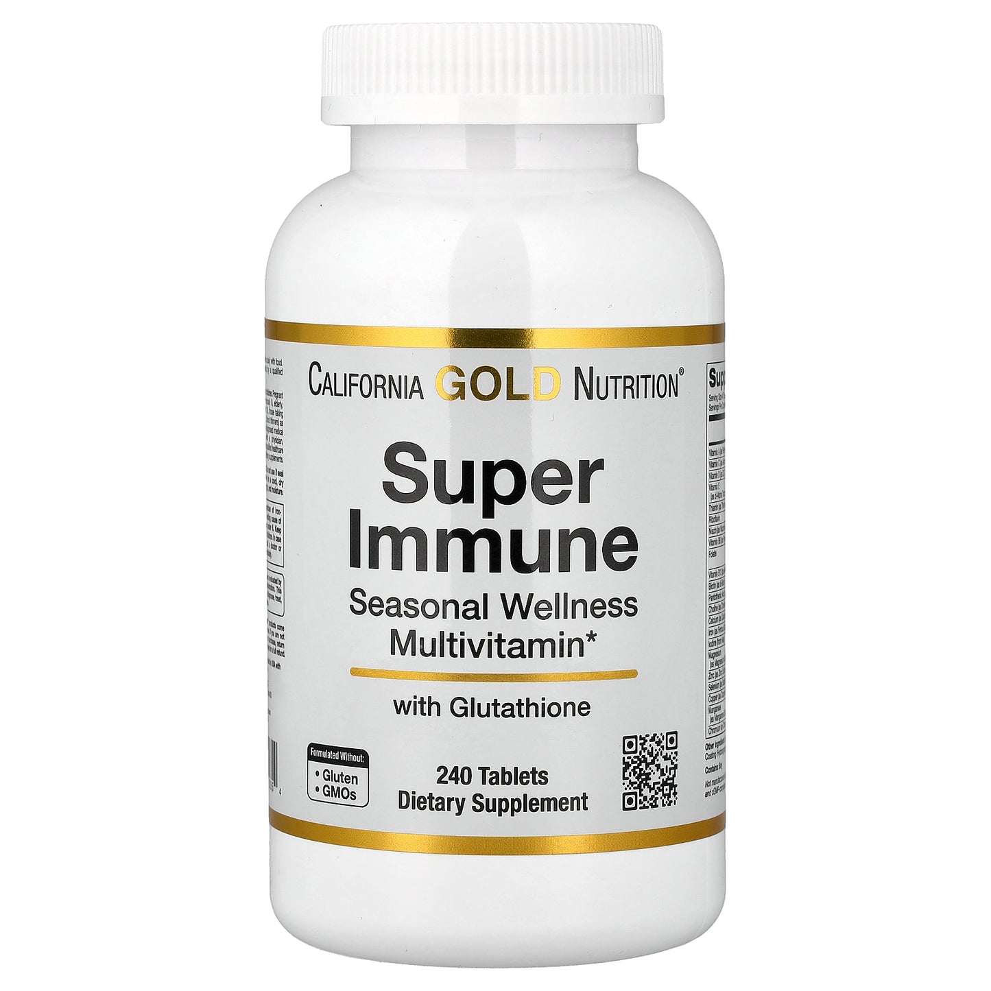 California Gold Nutrition, Super Immune, Seasonal Wellness Multivitamin, 240 Tablets