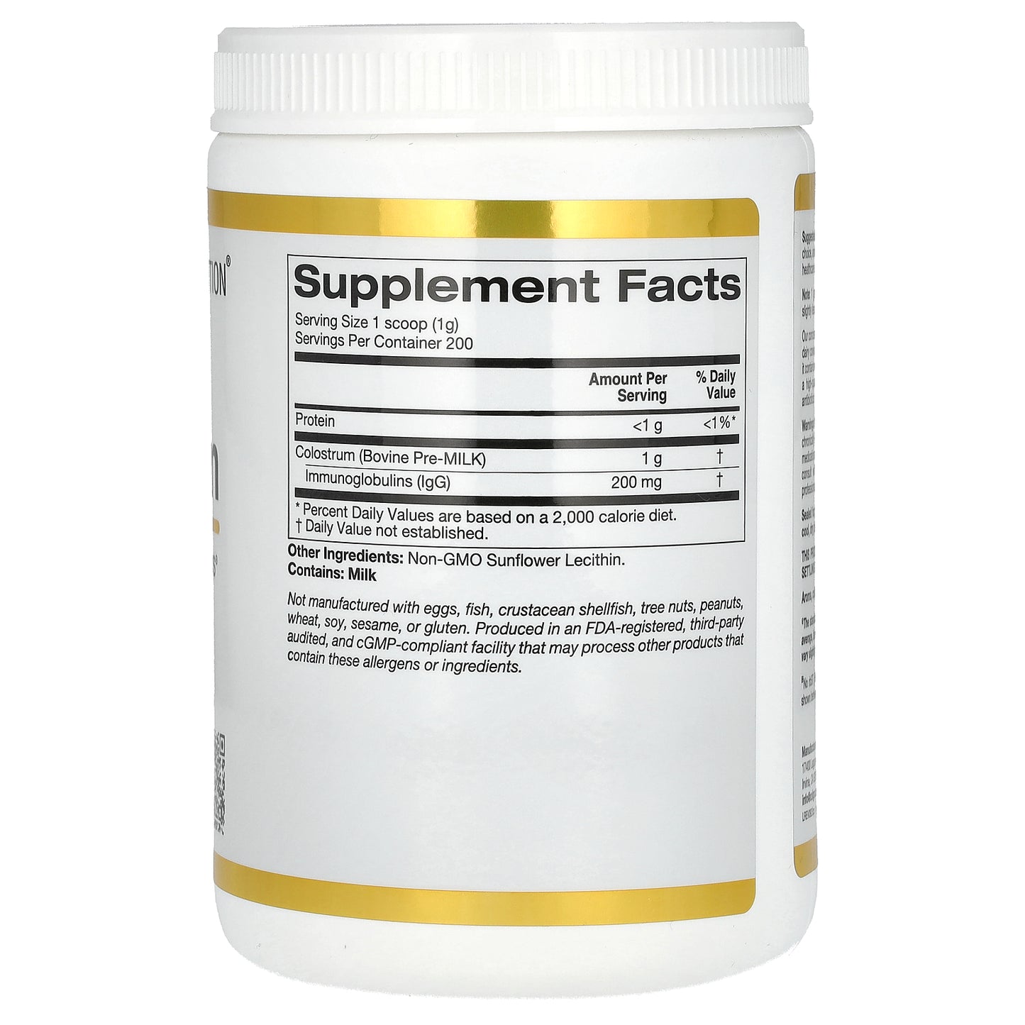 California Gold Nutrition, Colostrum, 7.05 oz (200 g)
