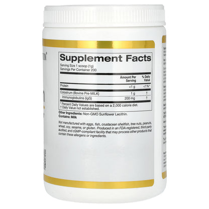 California Gold Nutrition, Colostrum, 7.05 oz (200 g)
