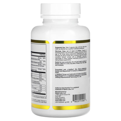 California Gold Nutrition, Multivitamin and Mineral with Methyl B12, Vitamin C, L-MethylFolate and Quercetin, Two-A-Day, 60 Veggie Capsules